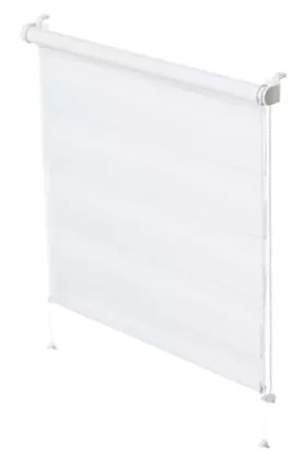 Mini roleta Zebra Classic Den/Noc bílá 68 cm x 150 cm
