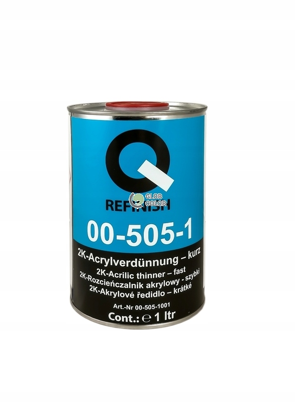 

Rozcieńczalnik Akrylowy 1 L Szybki Qrefinish