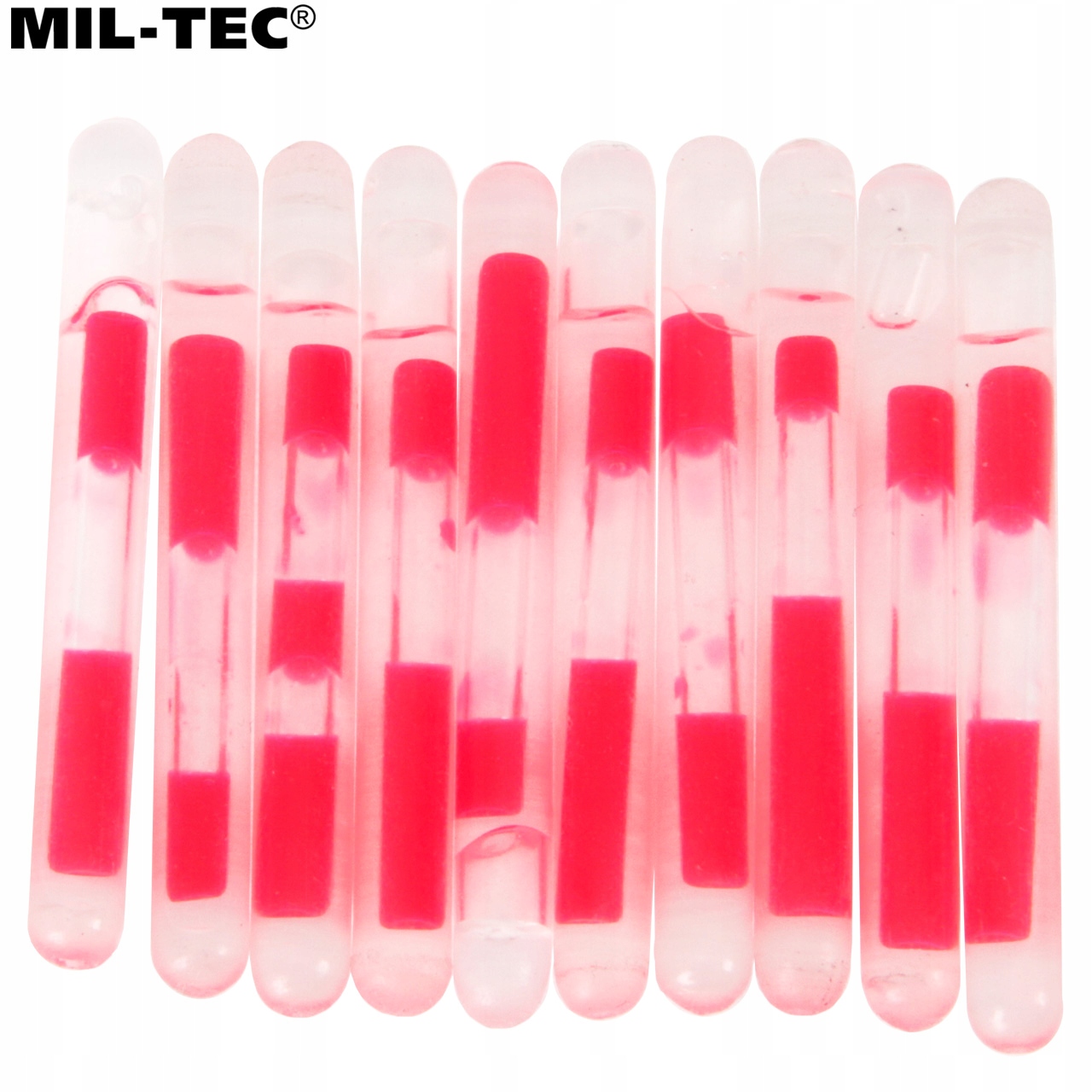 Światło chemiczne Oświetlenie Mil-Tec Lightstick Mini 10szt. - CZERWONE Model ŚWIATŁO CHEMICZNE MINI LightStick 10 szt