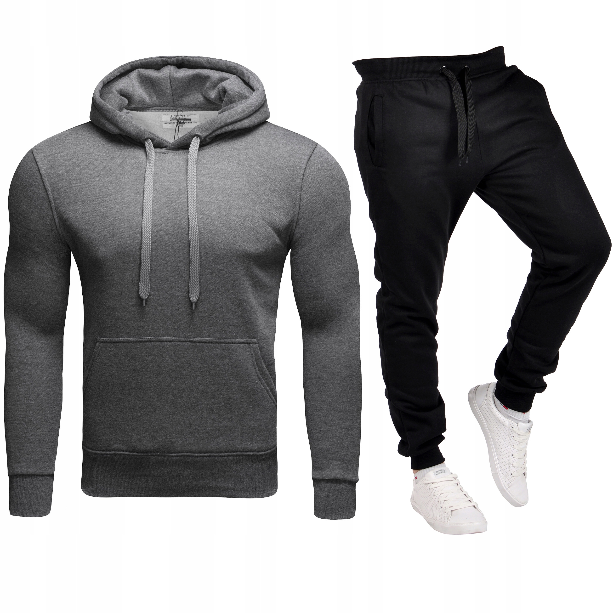 

K01 + BL09 r. L Męski Komplet Dresowy