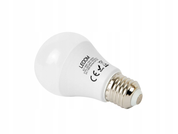 

Ledom E27 10W 4000K 940lm 230V A60