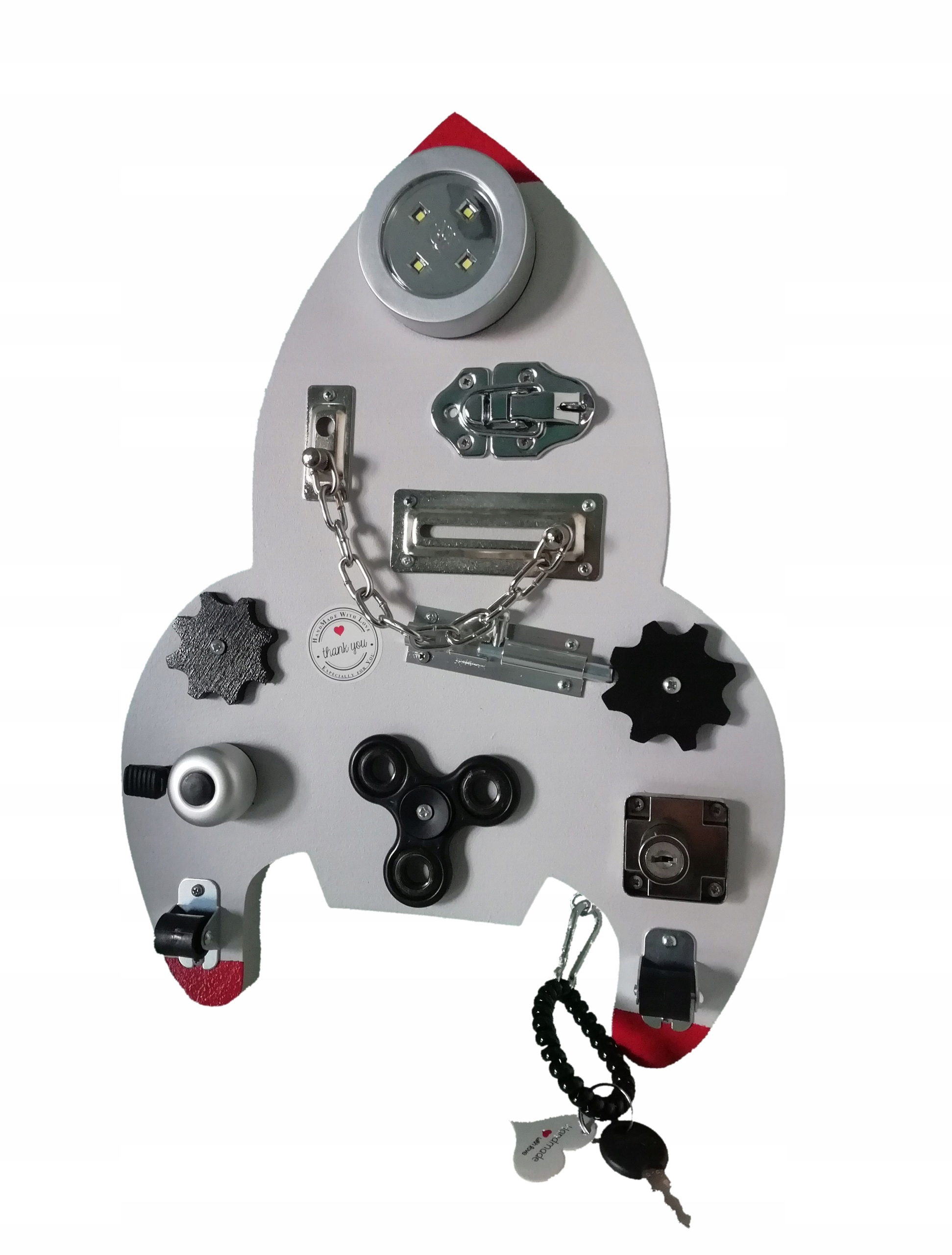 

Tablica manipulacyjna Sensoryczna Rakieta rocket