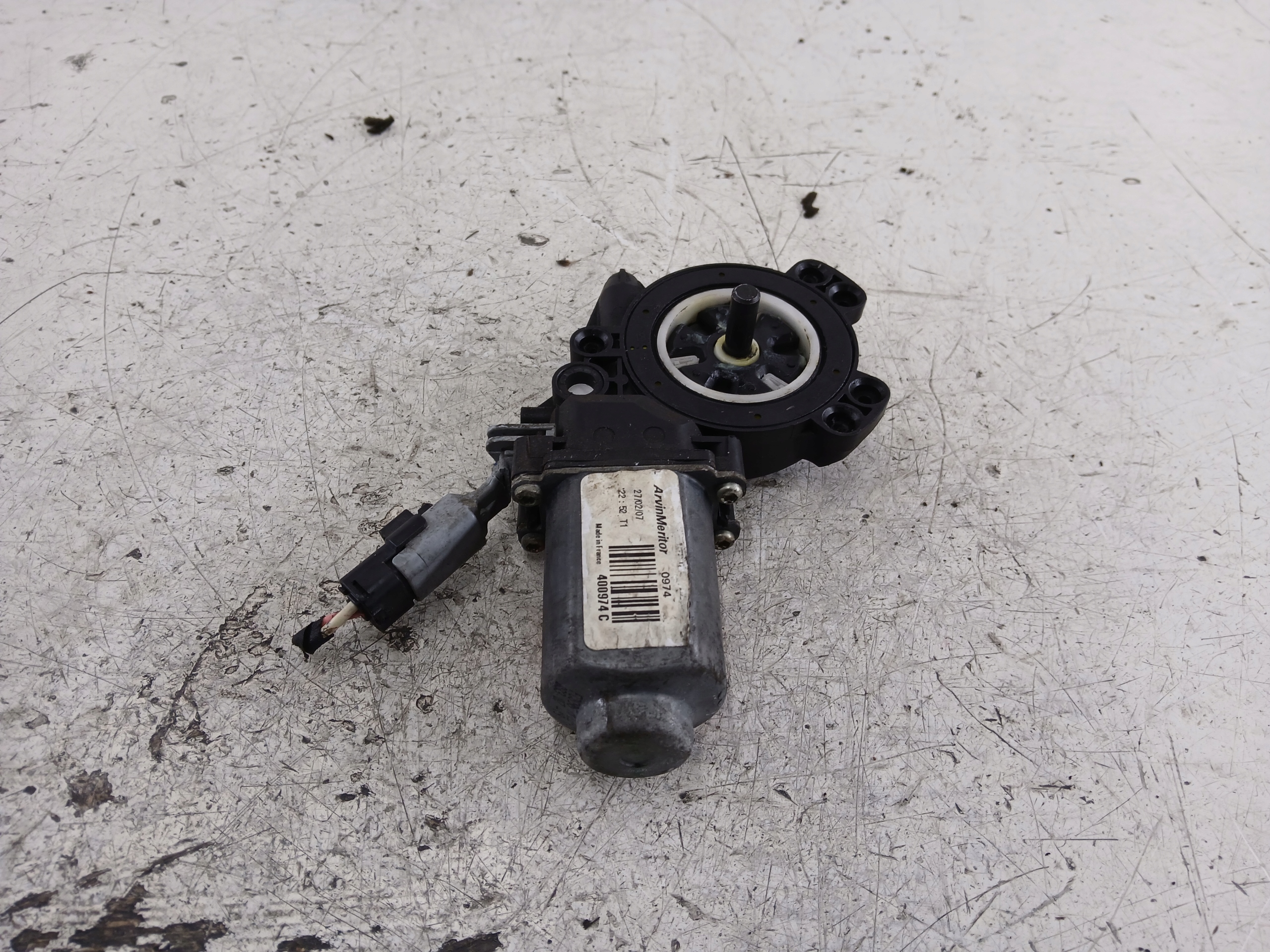 PEUGEOT 207 CC mini motor windows left rear part 400974C
