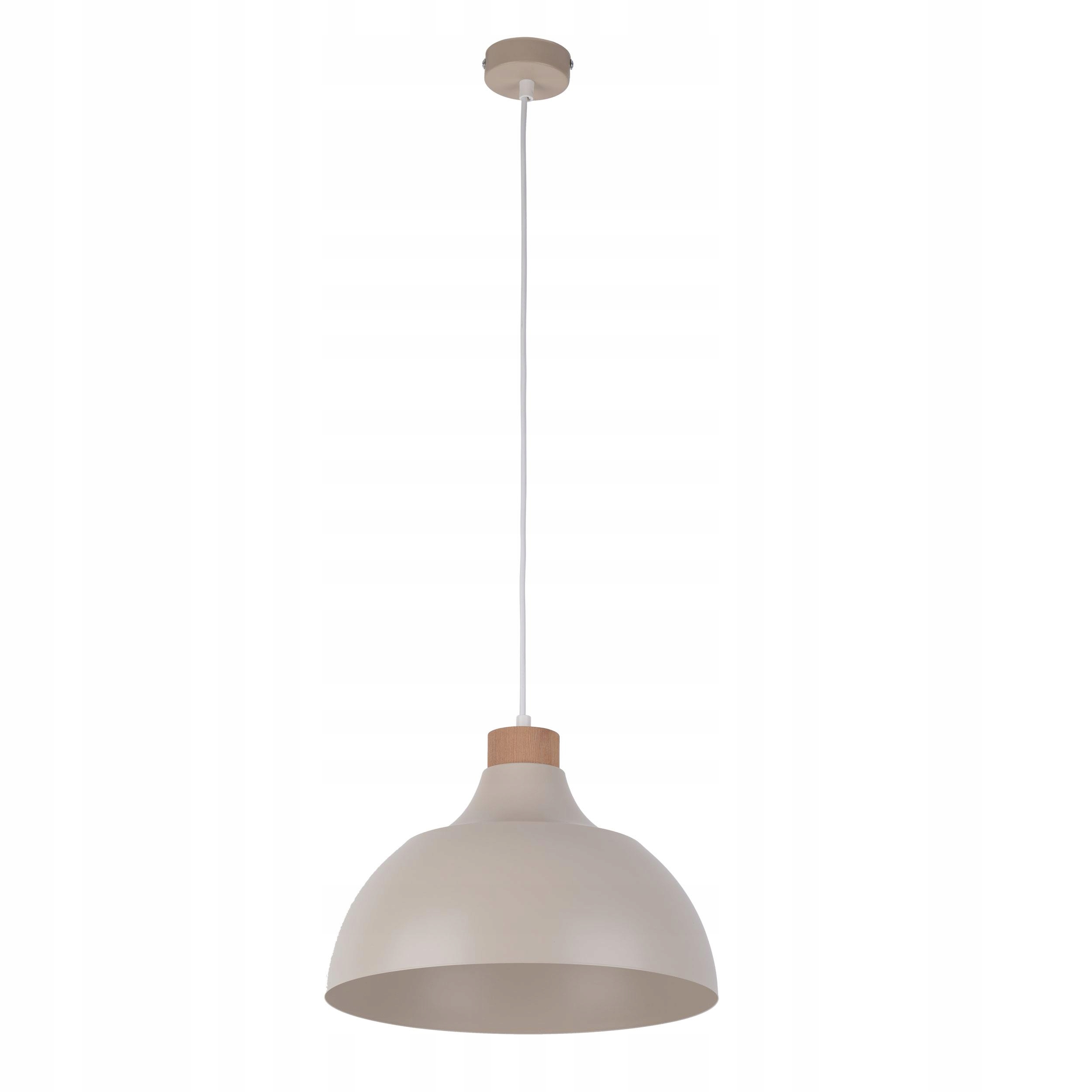 Závesná lampa Cap Beige 1xE27