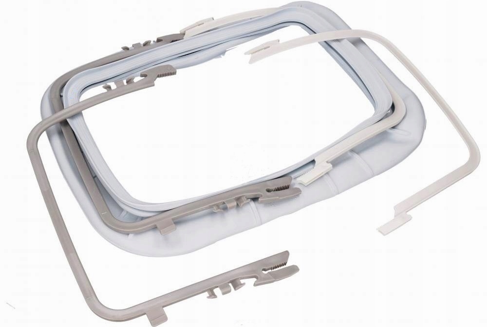 Fartuch Kołnierz Uszczelka pralki Electrolux EWT Kolor dominujący srebrny/szary