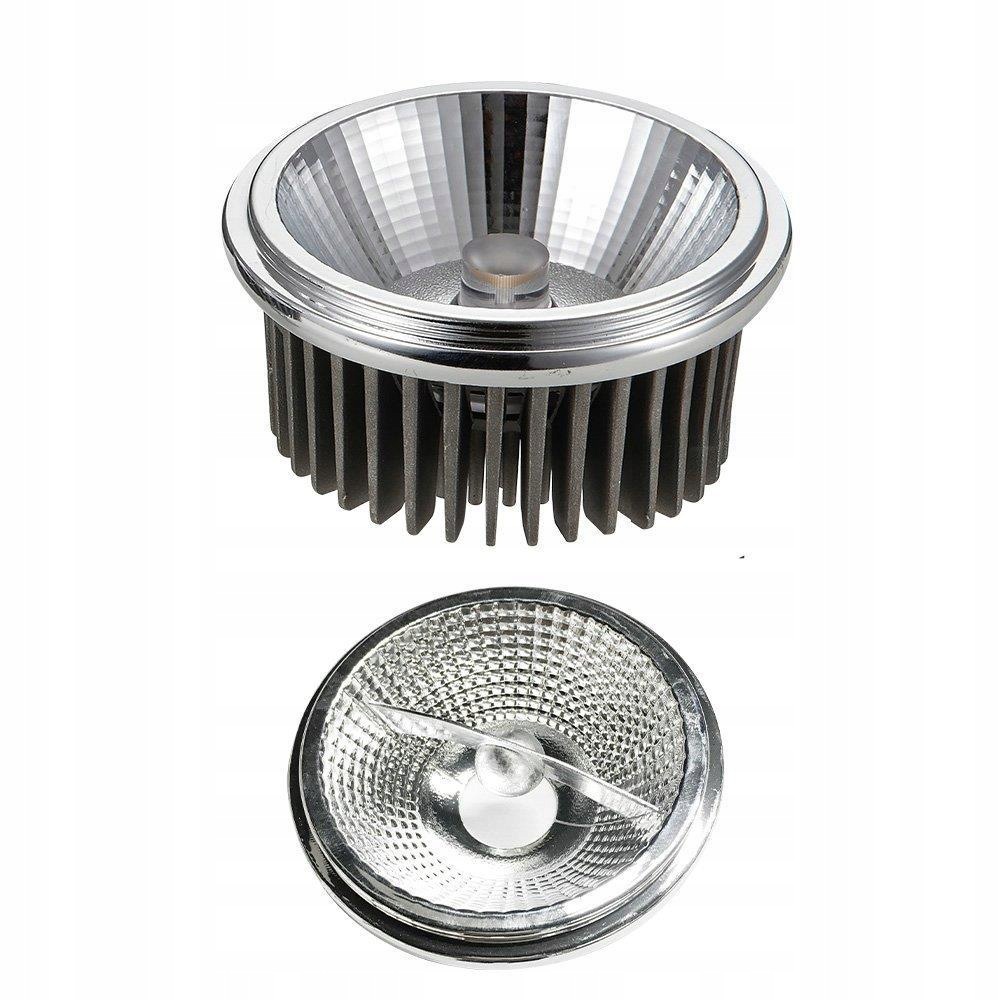 V-tac Led žárovka 20W G53 AR111 vyměnitelný reflektor 40st/20st VT-1121-N 6400K