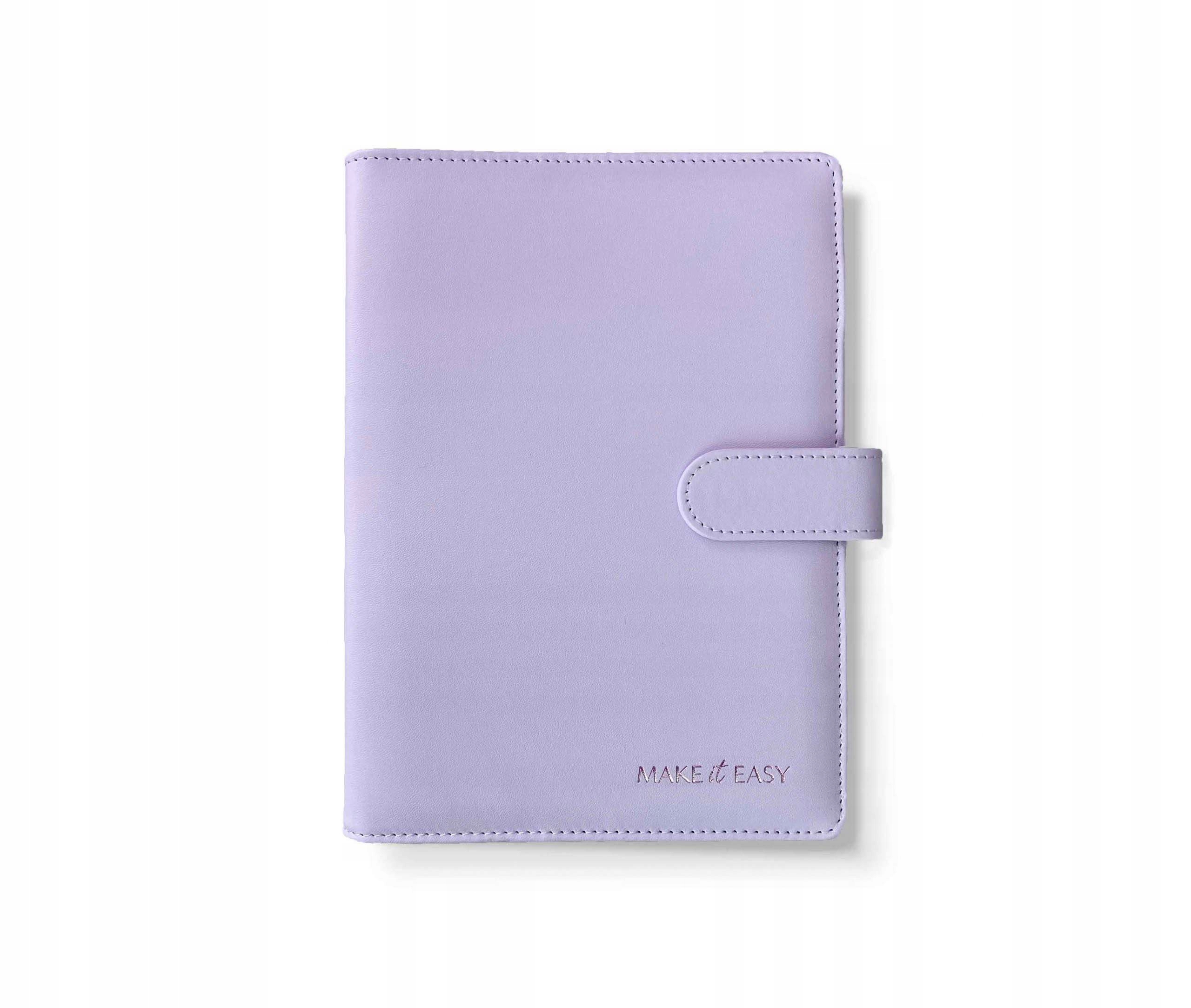 Organizer, etui, planer w formie segregatora Make It Easy - Lilac Passion