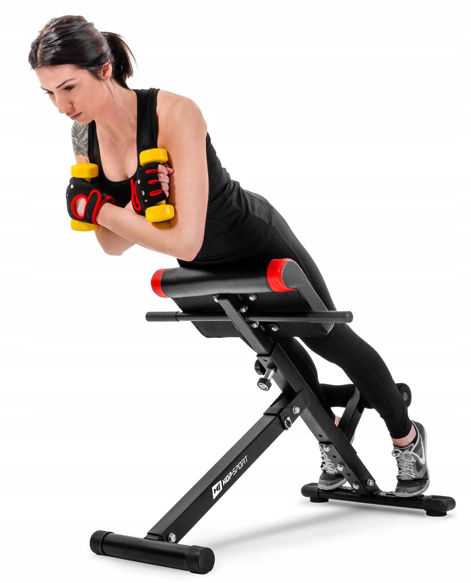 Římská lavice Hyperextenze nastavitelná zádová Hop Sport