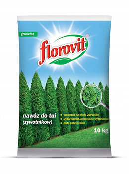 Nawóz Do Tui Żywotników Florovit 10kg