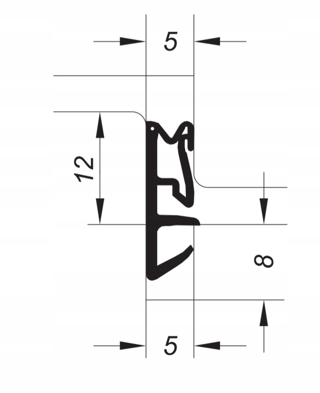 USZCZELKA USZCZELKI OKNA DREWNIANE BEŻOWA ACF 5491 Kod producenta PRIMO ACF 5491 BEŻOWA