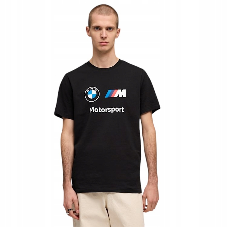 Bmw Mms Ess Logo Tričko Puma Černé