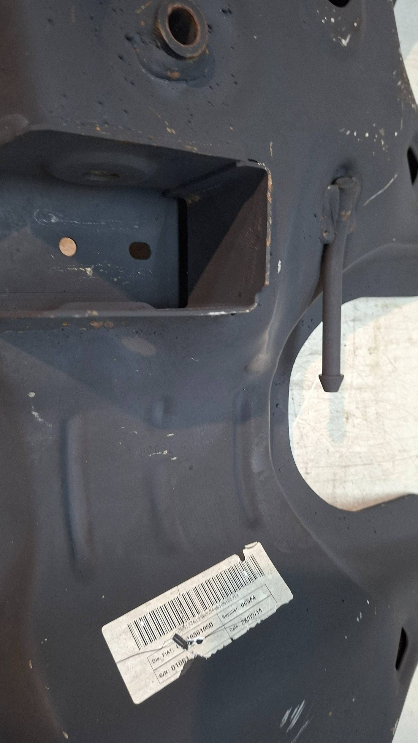 axle beam front 519361950 FIAT PANDA III 2012