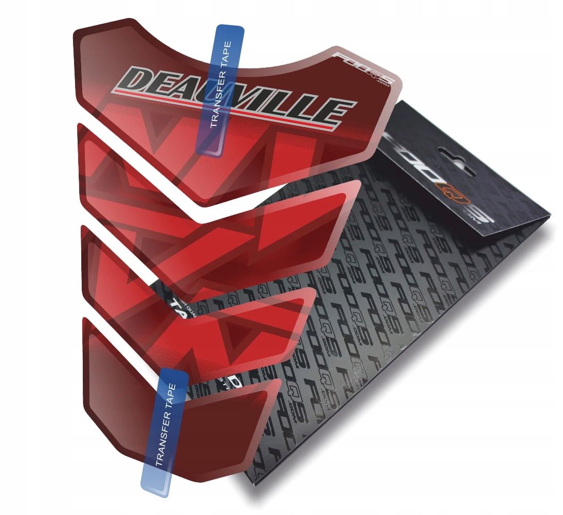 Tank-pad od firmy Fooqs Honda Nt-v 650 700 Deauville Červený