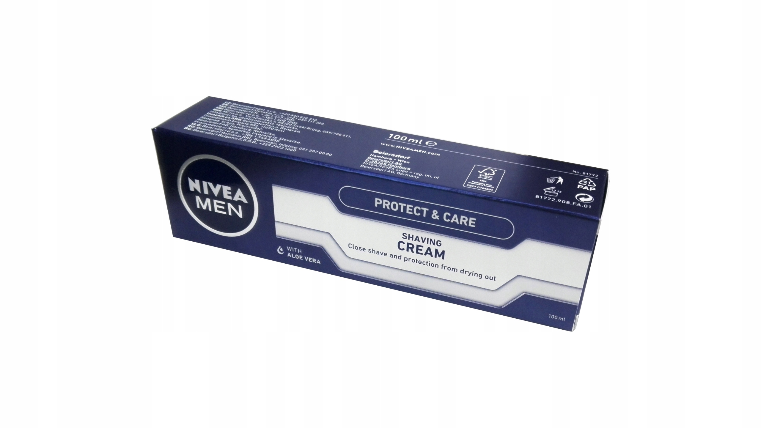 Nivea Orginal nawilżający krem do golenia 100 ml