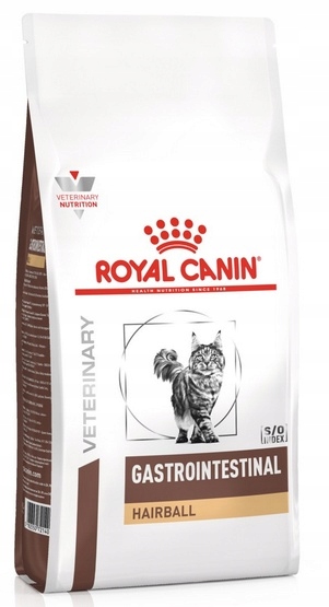 Levně Royal Canin Gastro Intestinal Hairball 2kg Krmivo pro kočky s trávicími problémy a proti bezoárům