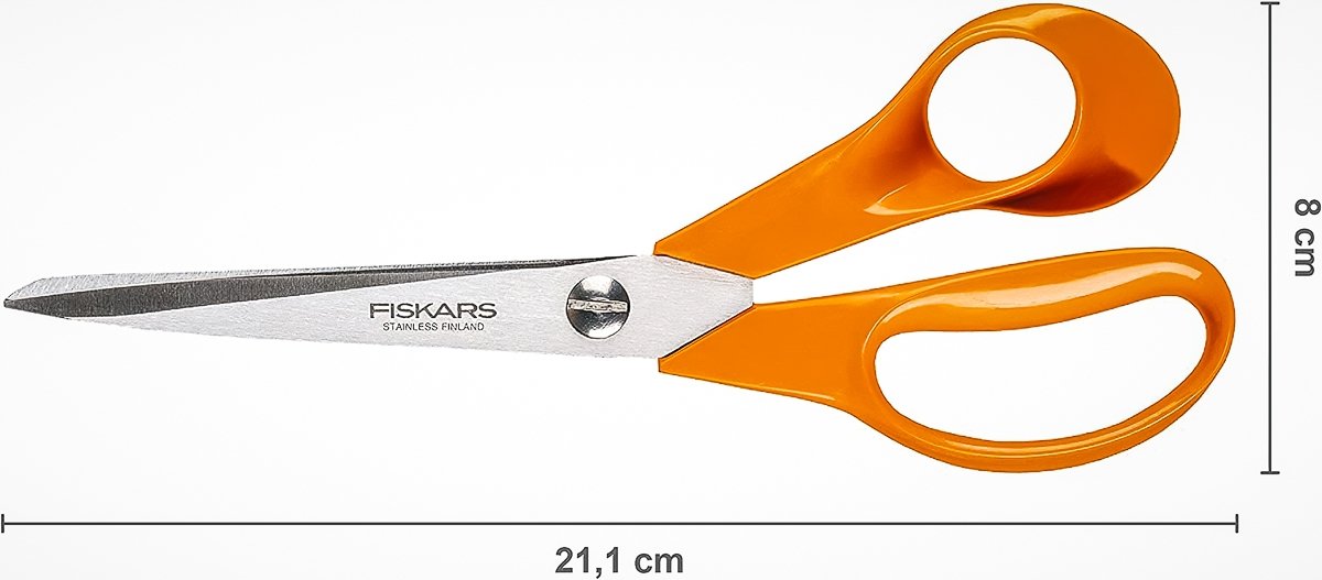 Krejčovské /domácí /univerzální nůžky Fiskars 1005148, s ergonomickou…