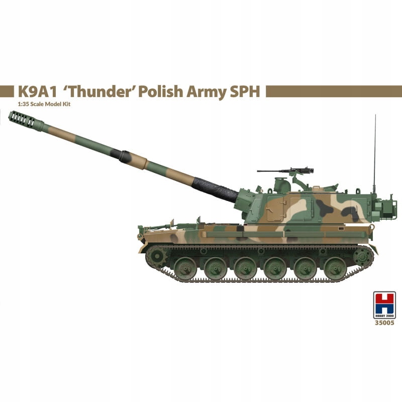 K9A1 Thunder Polish Army Sph 1:35 Hobby 2000 35005
