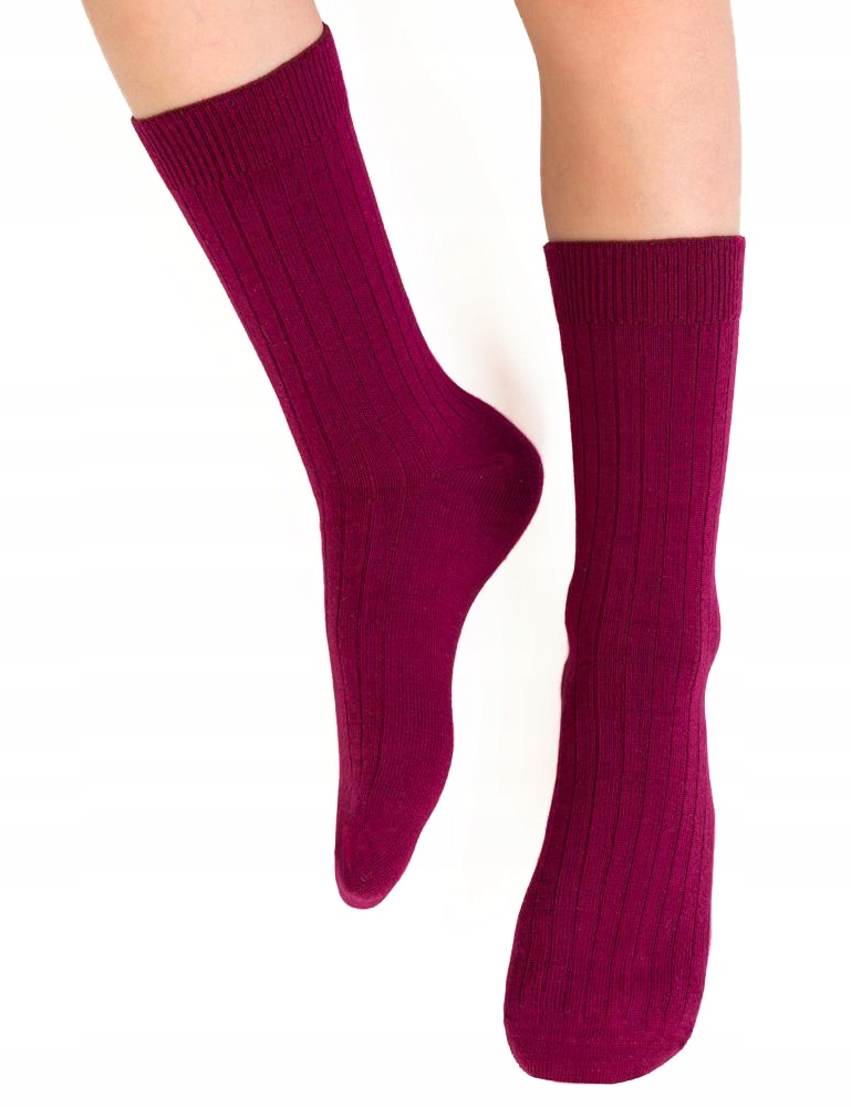 

Steven bezuciskowe Merino Wool 130 bordo 26-28