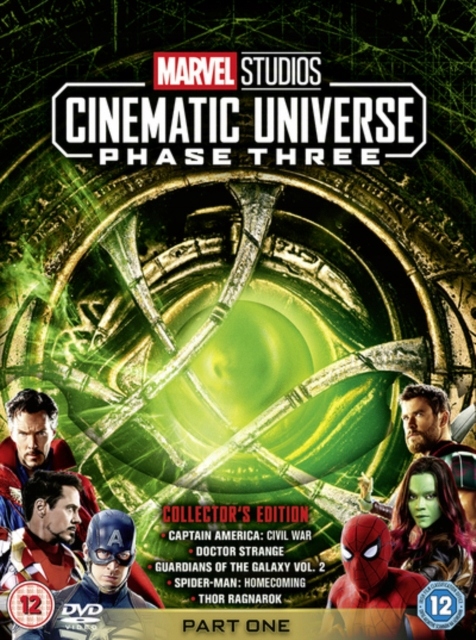 Marvel Studios Cinematic Universe: Phase Three - Part One DVD