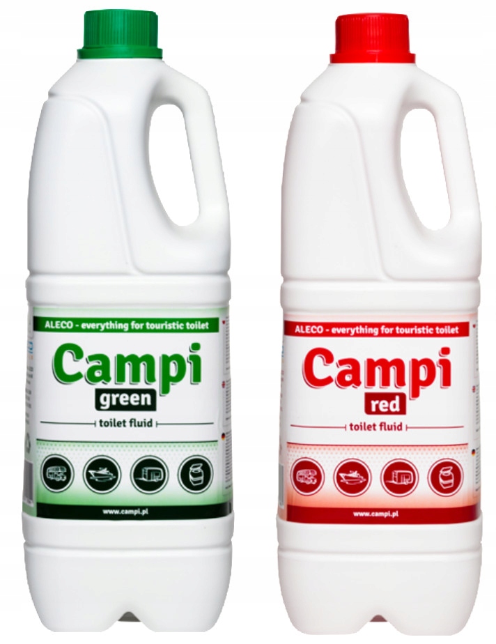 PŁYNY DO TOALET TURYSTYCZNYCH CAMPI 4L PRZENOŚNYCH