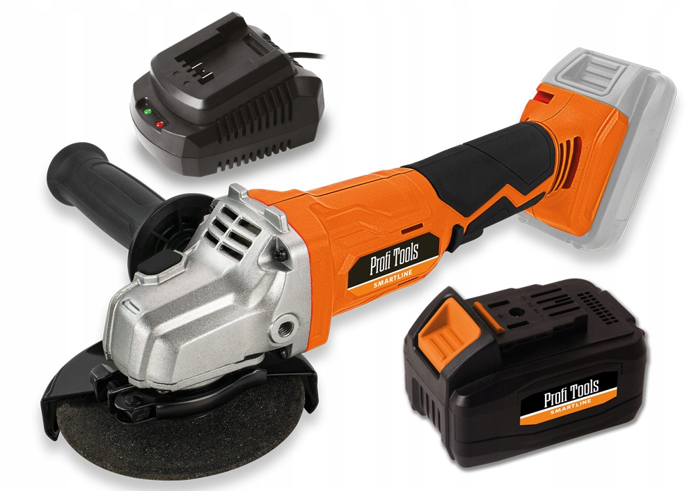 Profi Tools Aku úhlová bruska S0M-KT01-18 set