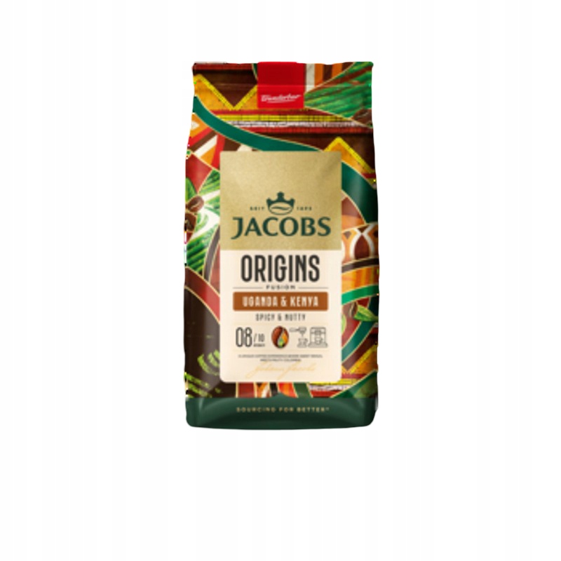 Káva zrnková Jacobs Origins Uganda & Kenya 1 kg