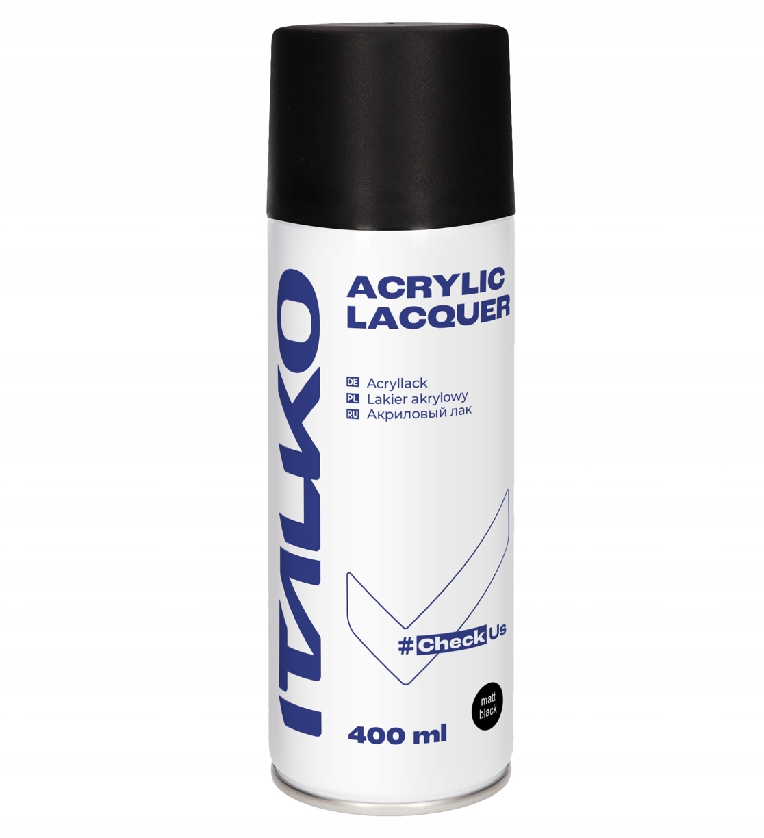 

Italko Lakier Akrylowy Czarny Matowy Spray 400ML