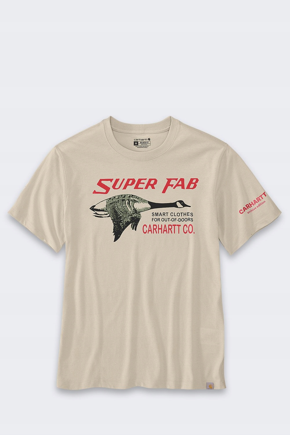 Tričko Carhartt Lightweight Graphic Fab Oat Milk