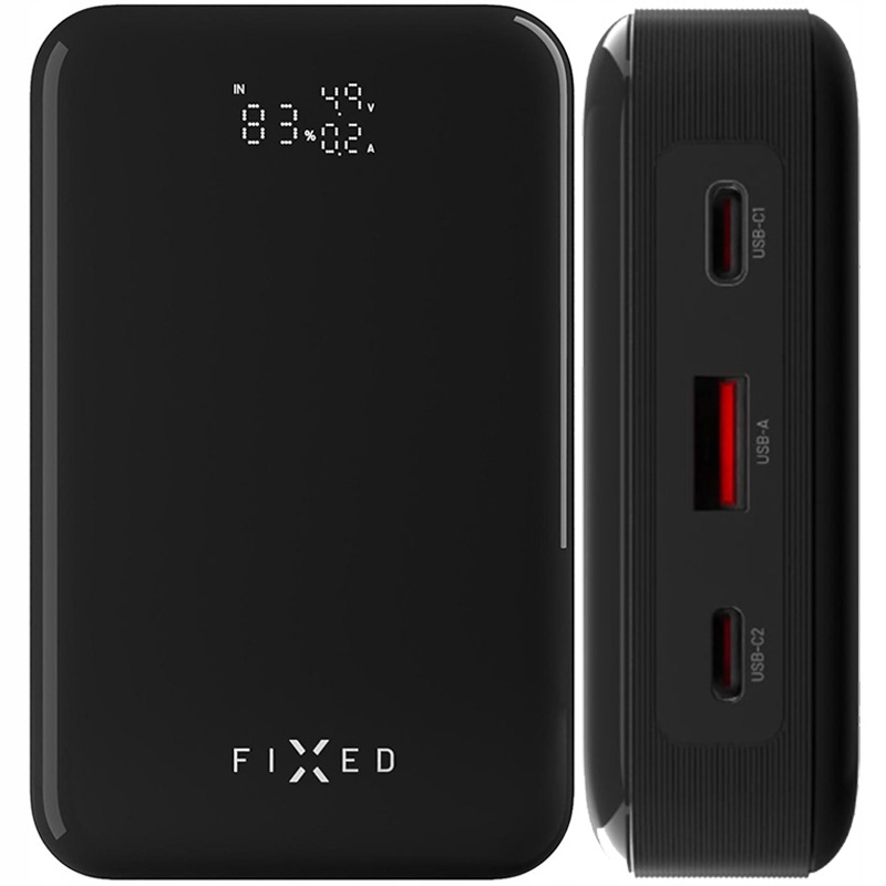 Powerbanka Fixed 20000 mAh černá