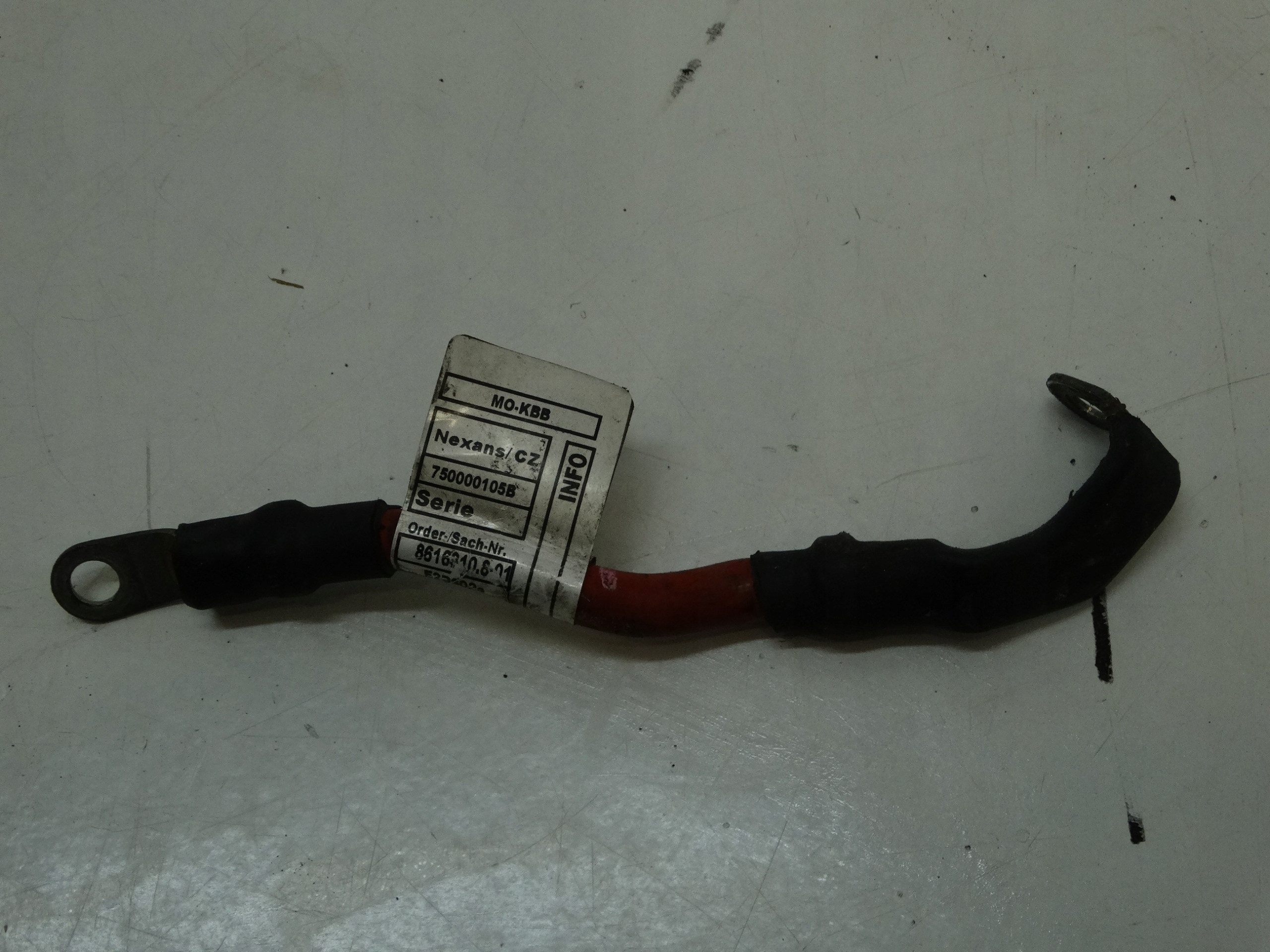 terminal cable battery BMW 1 F20 2013R. 750000105B