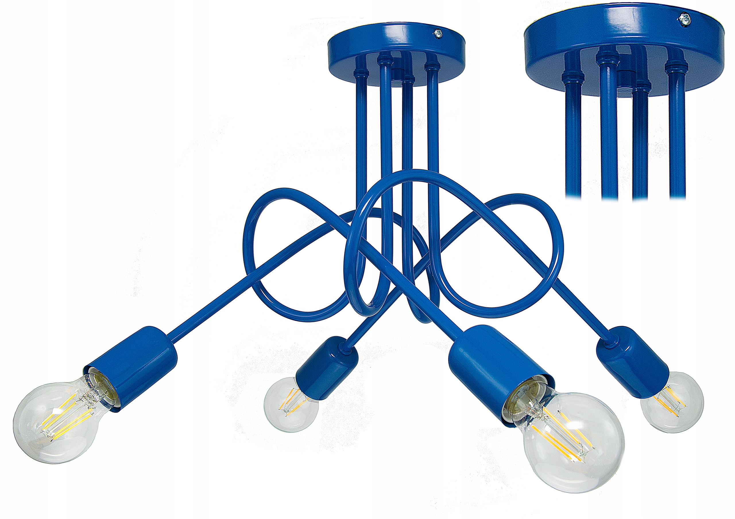 

Lampa Sufitowa Granat Żyrandol Dziecięcy Pod Led