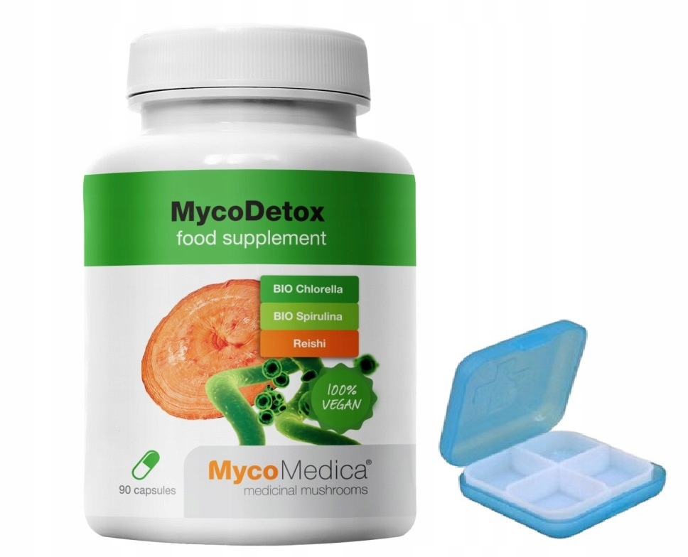 MycoDetox90 Kapsułek Mycomedica Suplement Diety