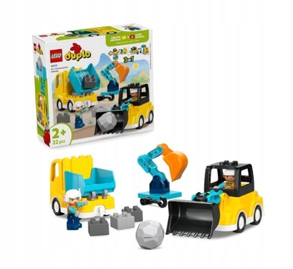Lego(r) Duplo 10475 Stavební Stroje 3V1