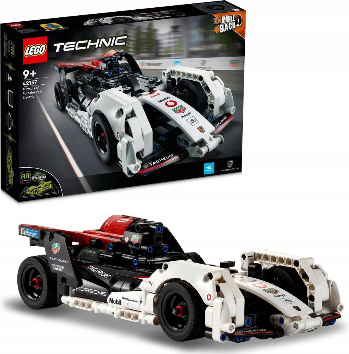 Lego Technic 42137 – Elektrické Porsche 99X Formule E
