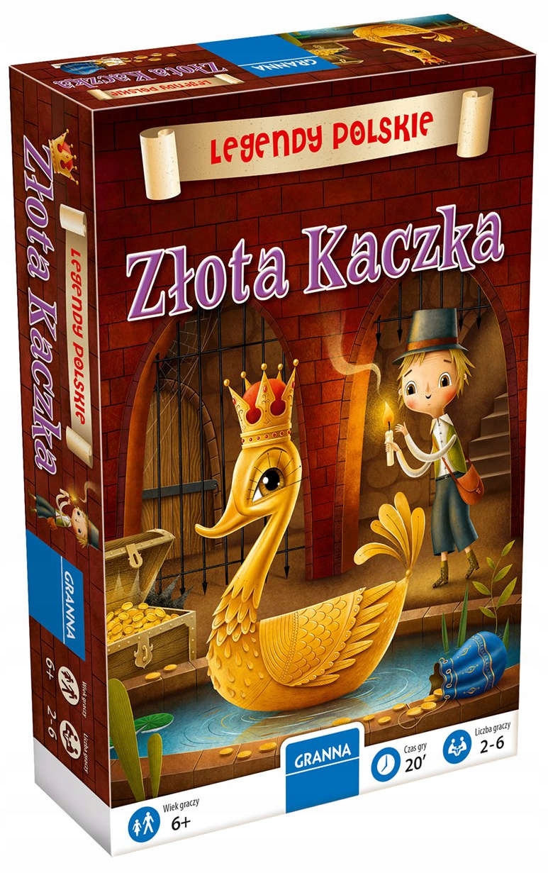 Gra Dla Dzieci Edukacyjna Złota Kaczka Rodzinna