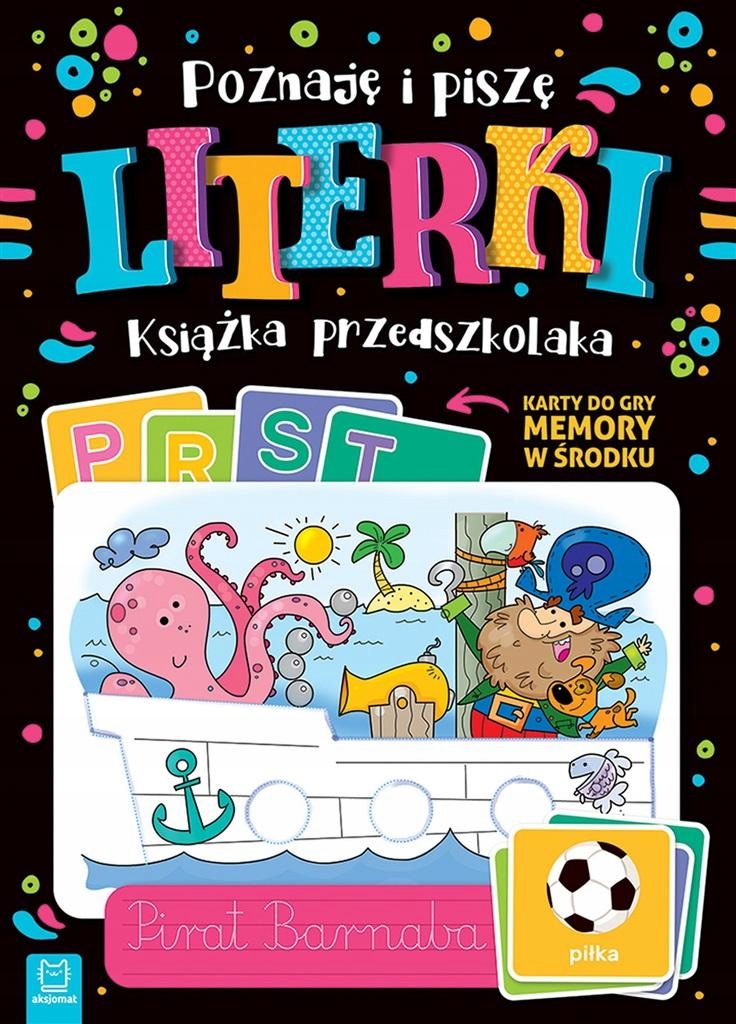 

Poznaję i piszę literki Książka przedszkolaka