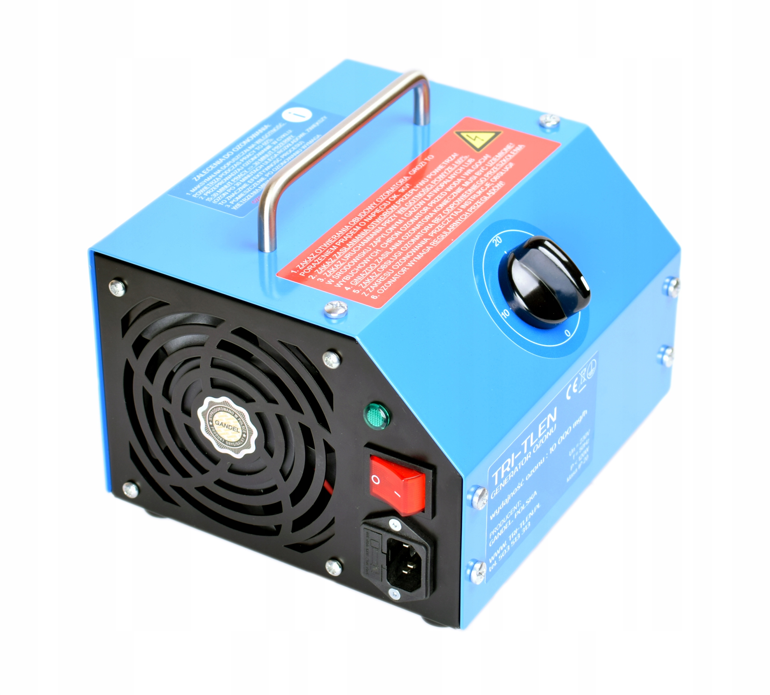 TRI TLEN TR 10 ozonator 10g h KLIMATYZACJA POLSKI Producent code TR 10