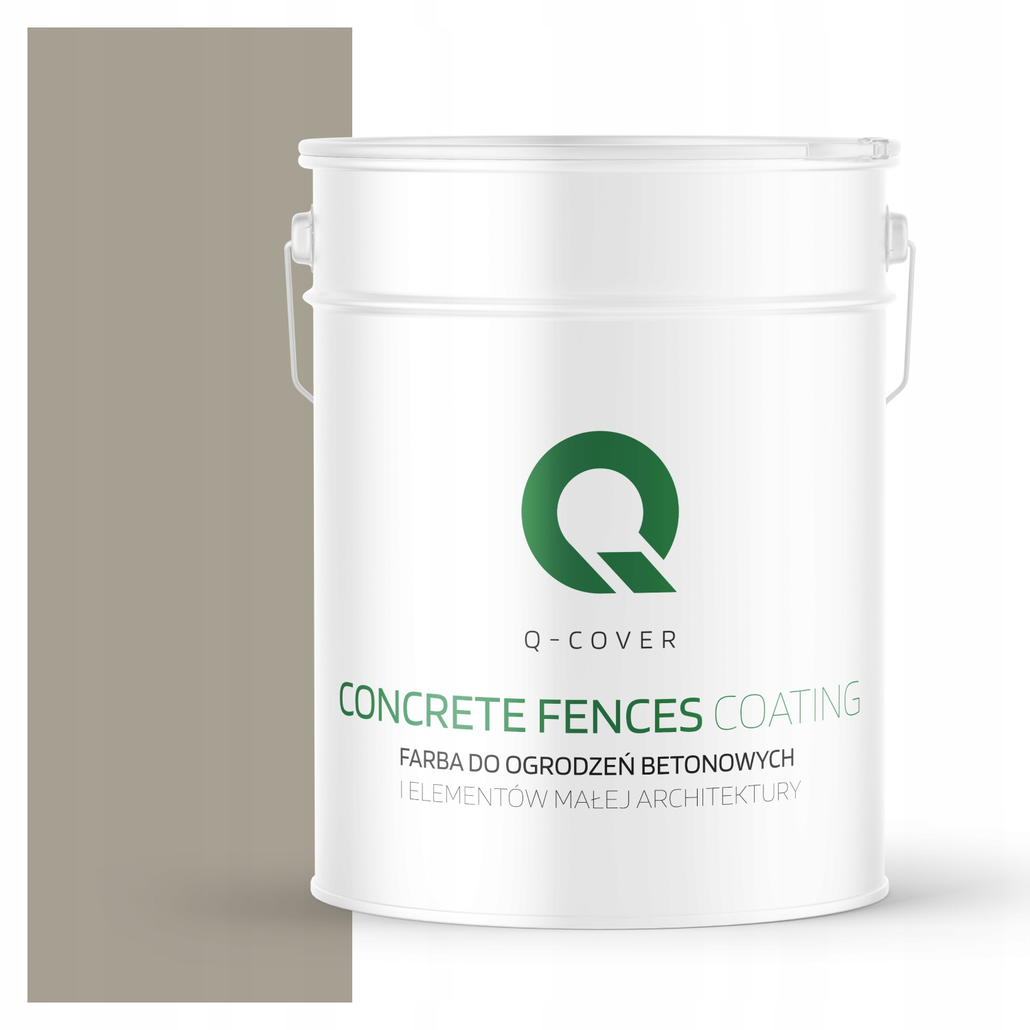 Farba Na Maľovanie Plotov Betónovej Farby Šedá Teplá F293 10L