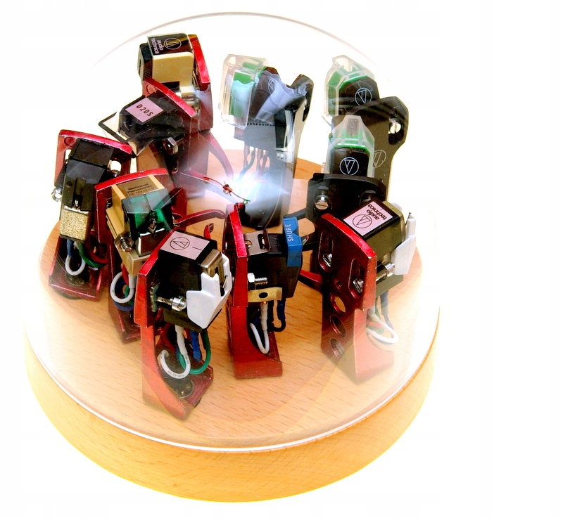 Zásobník Na Gramofonové Vložky Kulatý