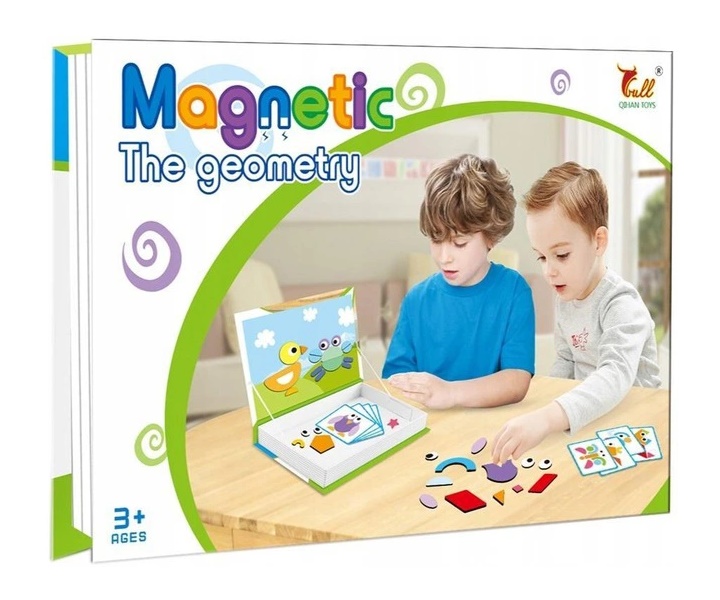 

Genialny Dzieciak Figury Geomatryczne Magnet. 0738