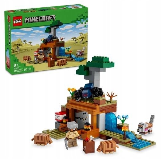 Lego(r) Minecraft: Sada Výprava do obrněného dolu 21269
