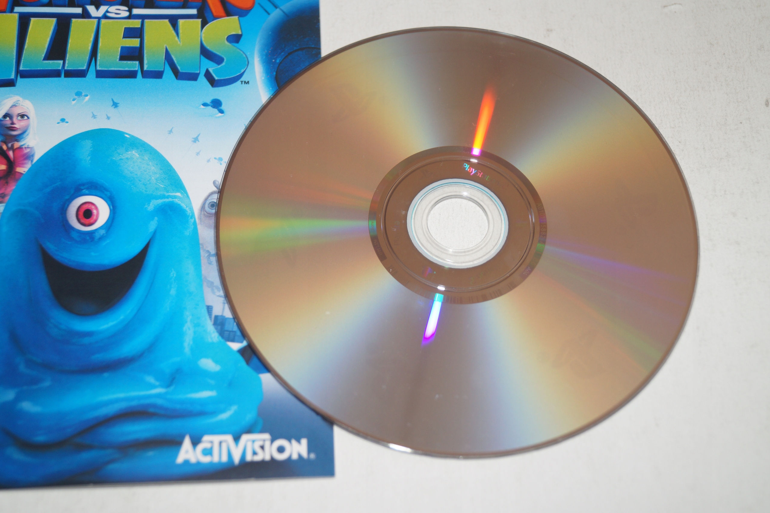 Gra MONSTER VS ALIENS Sony PlayStation 2 (PS2) Tytuł MONSTER VS ALIENS