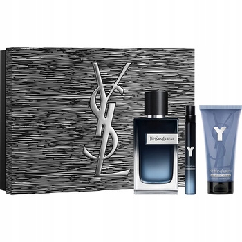 Yves Saint Laurent Y Edp 100ml Edp 10ml żel 50 ml Zestaw męski