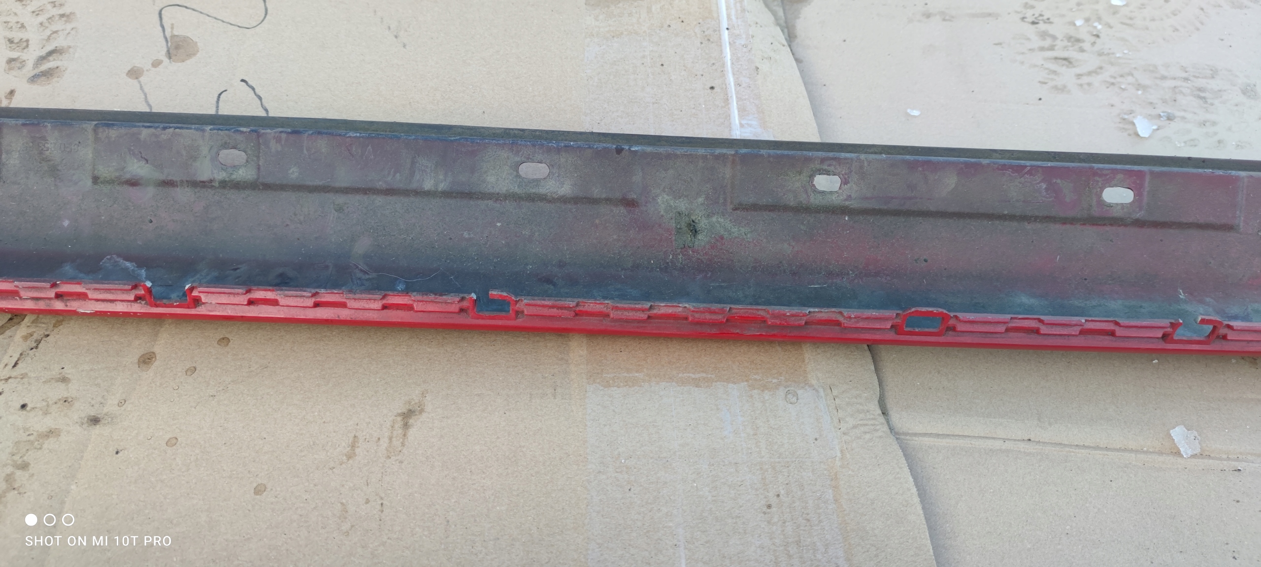 moulding threshold left AUDI A4 B7 sedan AVANT LY3J