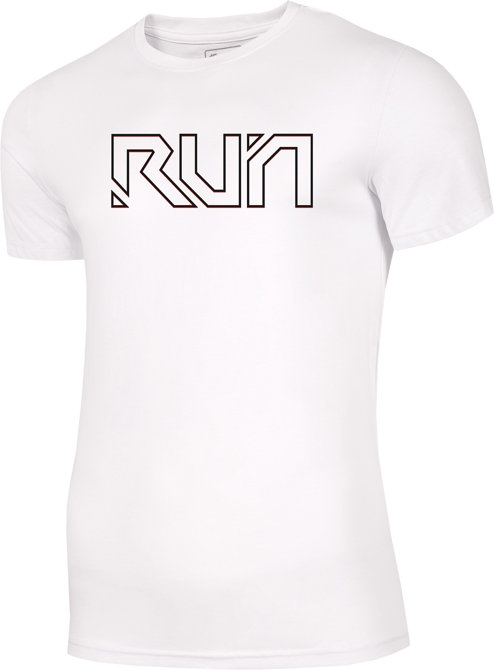 

T-shirt męski 4F TSM026 bawełniany biały XL