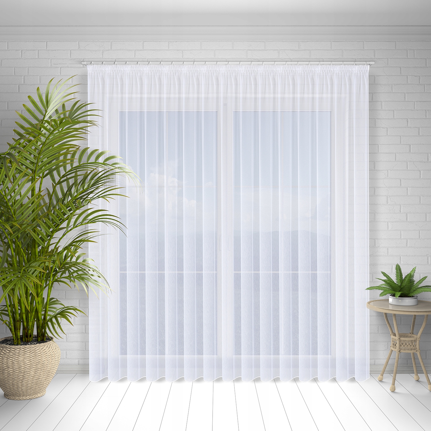 

Firana 200X245 Markizeta Nabłyszczana, Obciążnik