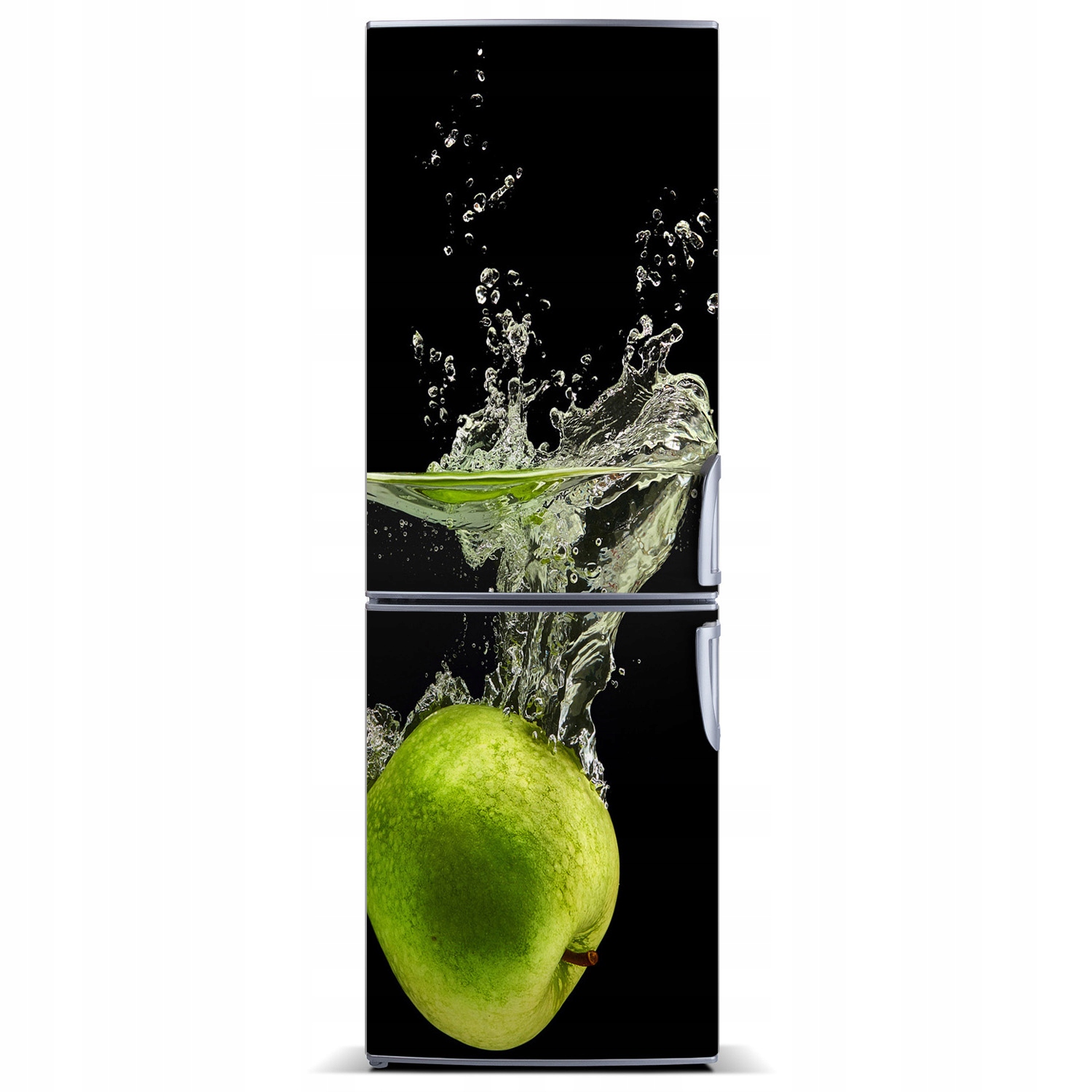 

Fototapeta magnesowa na lodówkę Zielone jabłka