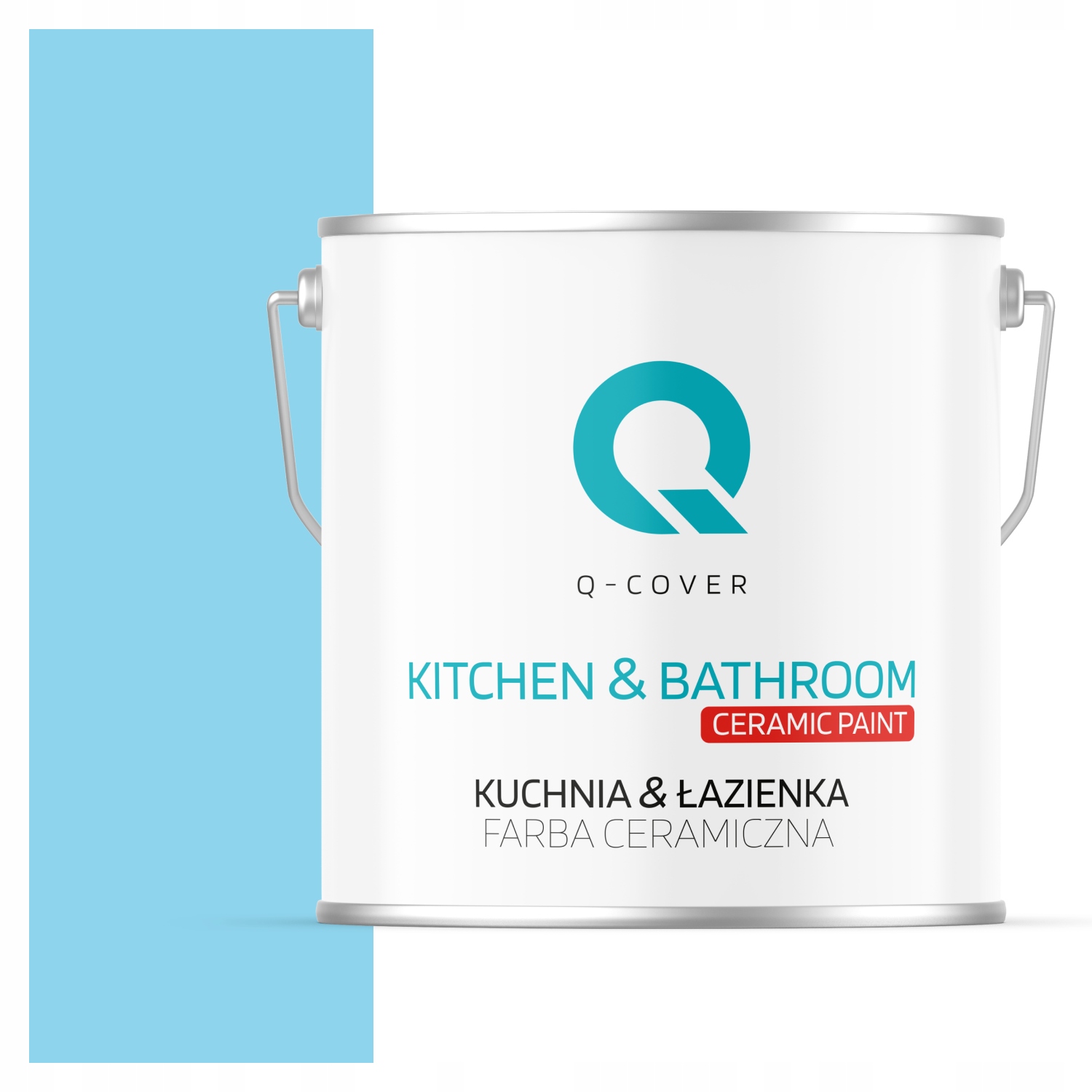 Farba Do Kúpeľne Odolná Voči Vlhkosti Farba Svetlo Modrá H0361 Mat 5 L