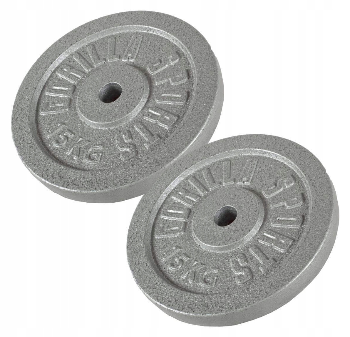 Obciążenia pełne Zestaw 30 kg żeliwo (2x 15 kg)