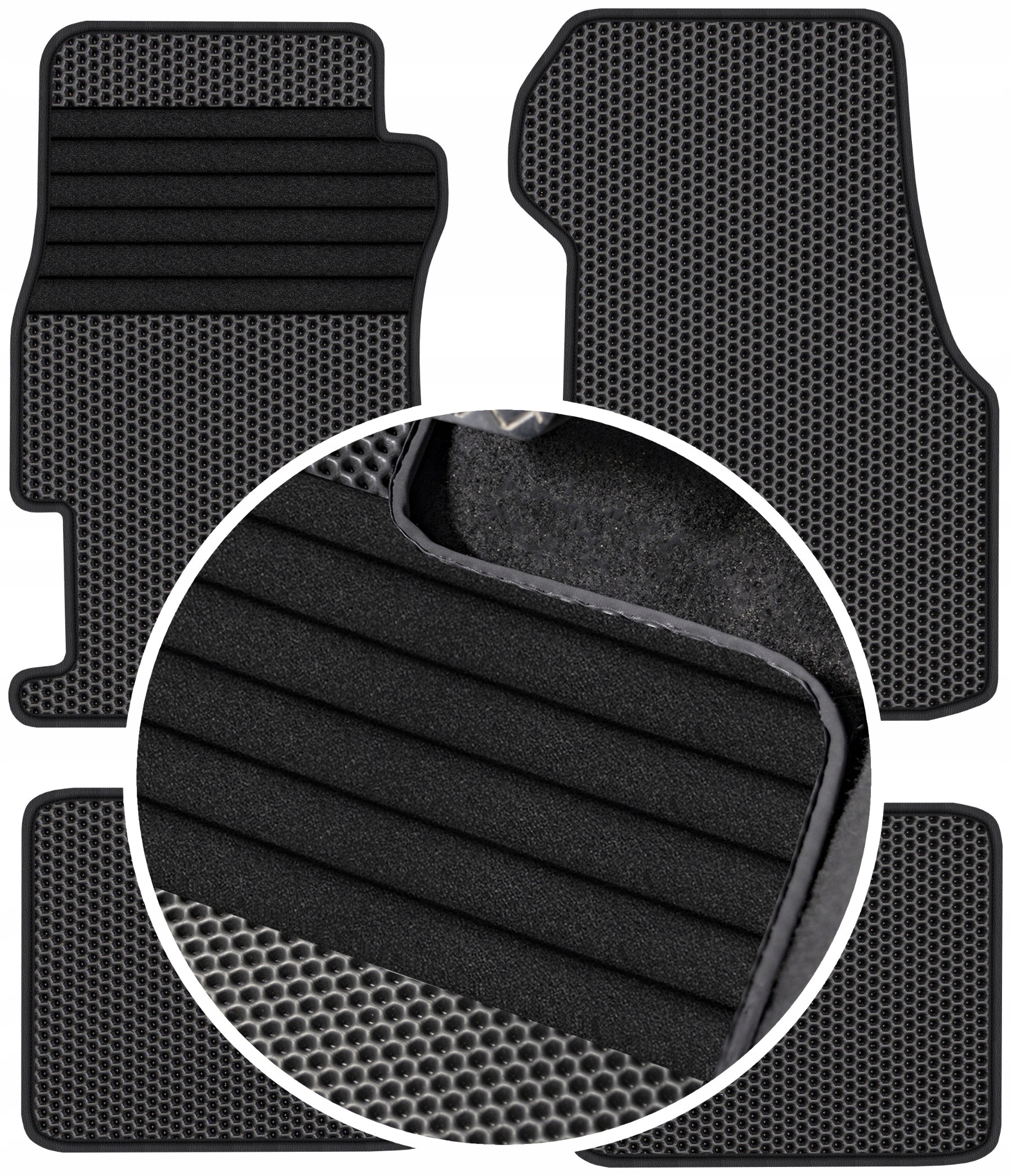 Honda Civic VI Hb 5D 1995-2001 Gumové rohože Eva Eternity Vyztužení XXL